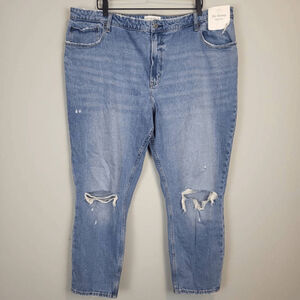 Abercrombie & Fitch Womens Curve Love Skinny High Rise Jeans Size 36 Blue NWT